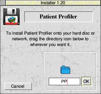 The initial Installer dialogue